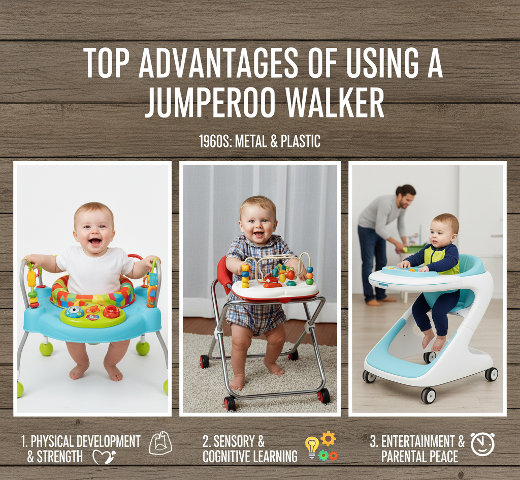 Top Advantages of Using a Jumperoo Walker