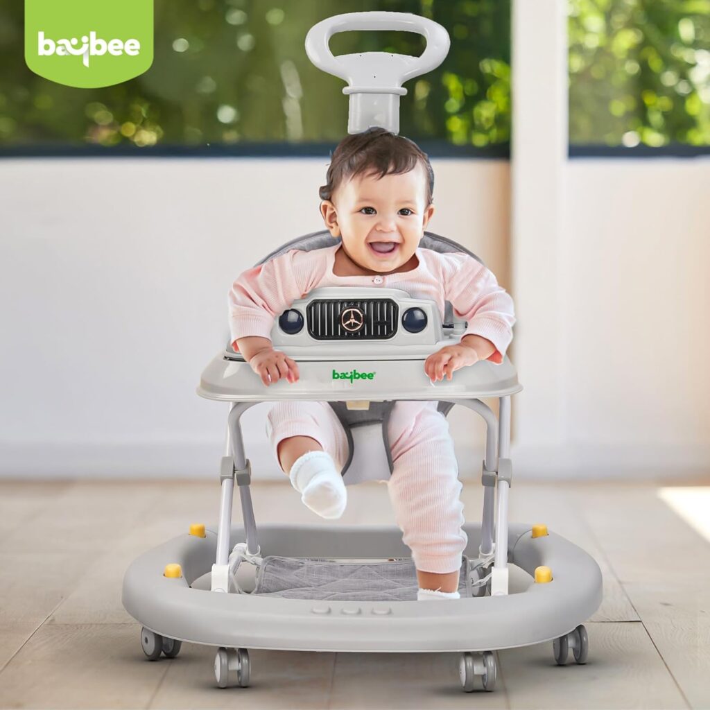 Baby Walkers with Parental Handle