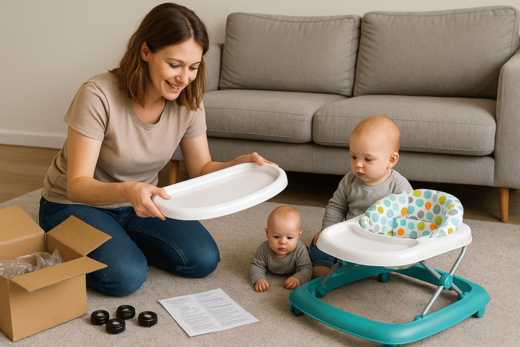 How to Assemble a Baby Walker at Home